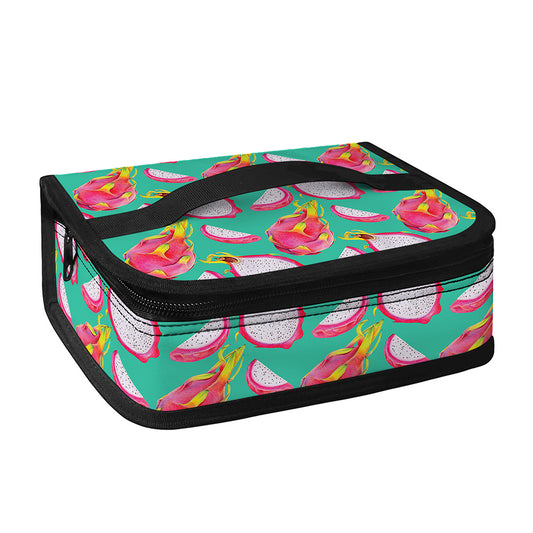 Hand Drawn Dragon Fruit Pattern Print Small Lunch Bag