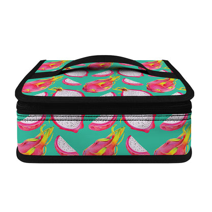 Hand Drawn Dragon Fruit Pattern Print Small Lunch Bag