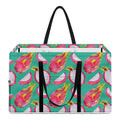 Hand Drawn Dragon Fruit Pattern Print Utility Tote Bag
