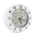 Hand Drawn Mantis Pattern Print Alarm Clock