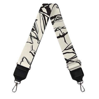 Hand Drawn Mantis Pattern Print Bag Strap