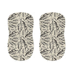 Hand Drawn Mantis Pattern Print Bar Stool Covers