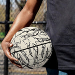 Hand Drawn Mantis Pattern Print Basketball