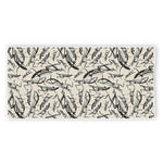 Hand Drawn Mantis Pattern Print Beach Towel