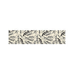 Hand Drawn Mantis Pattern Print Bed Runner