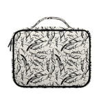 Hand Drawn Mantis Pattern Print Briefcase Bible Bag