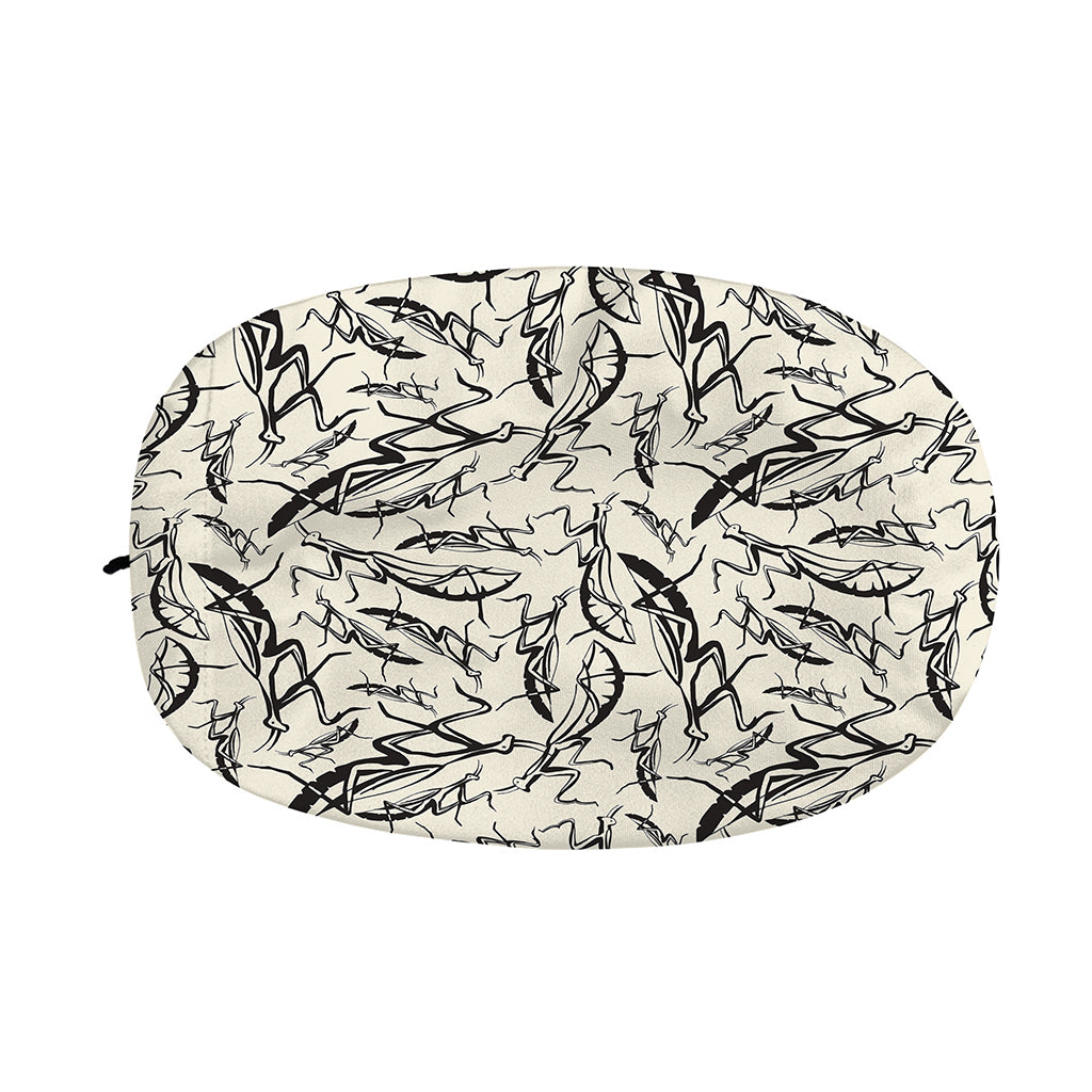 Hand Drawn Mantis Pattern Print Car Side Mirror Covers