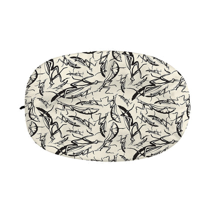 Hand Drawn Mantis Pattern Print Car Side Mirror Covers