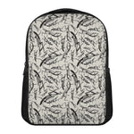 Hand Drawn Mantis Pattern Print Casual Backpack