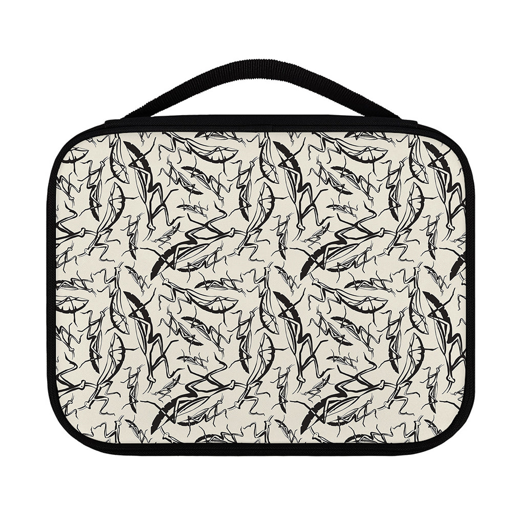 Hand Drawn Mantis Pattern Print Classic Bible Case