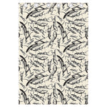 Hand Drawn Mantis Pattern Print Curtain