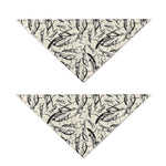 Hand Drawn Mantis Pattern Print Dog Bandana