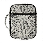 Hand Drawn Mantis Pattern Print Front Pocket Bible Bag