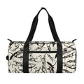 Hand Drawn Mantis Pattern Print Gym Bag
