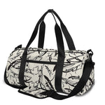 Hand Drawn Mantis Pattern Print Gym Bag