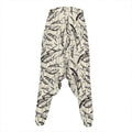 Hand Drawn Mantis Pattern Print Hammer Pants