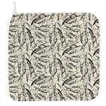 Hand Drawn Mantis Pattern Print Hand Towel
