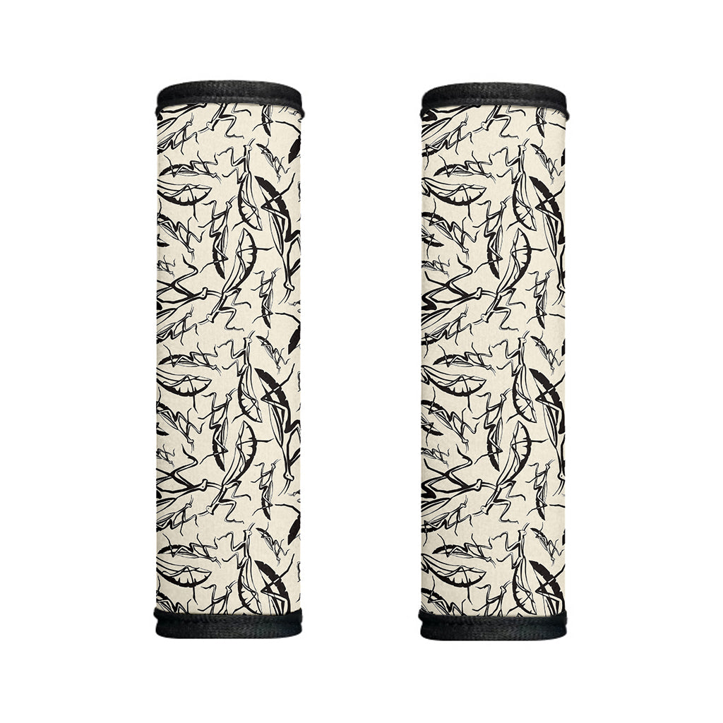 Hand Drawn Mantis Pattern Print Handle Covers