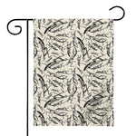 Hand Drawn Mantis Pattern Print House Flag
