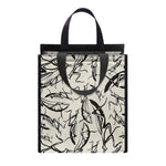 Hand Drawn Mantis Pattern Print Insulated Lunch Tote