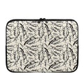 Hand Drawn Mantis Pattern Print Laptop Sleeve