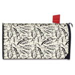 Hand Drawn Mantis Pattern Print Mailbox Cover