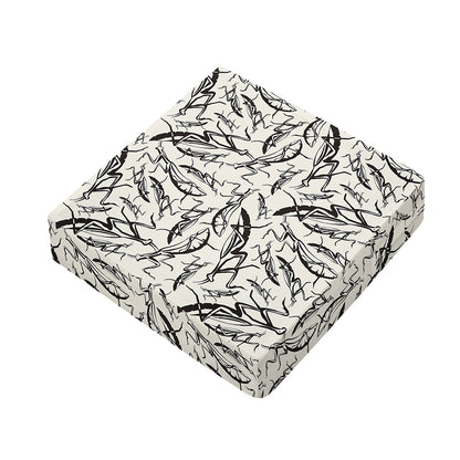 Hand Drawn Mantis Pattern Print Outdoor Seat Cushion Cover