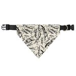 Hand Drawn Mantis Pattern Print Over The Collar Dog Bandana