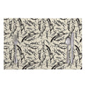 Hand Drawn Mantis Pattern Print Placemat