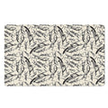 Hand Drawn Mantis Pattern Print Polyester Doormat
