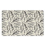 Hand Drawn Mantis Pattern Print Polyester Doormat