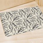 Hand Drawn Mantis Pattern Print Polyester Doormat