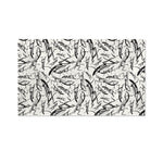 Hand Drawn Mantis Pattern Print Polyester Flag