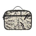 Hand Drawn Mantis Pattern Print Portable Lunch Bag
