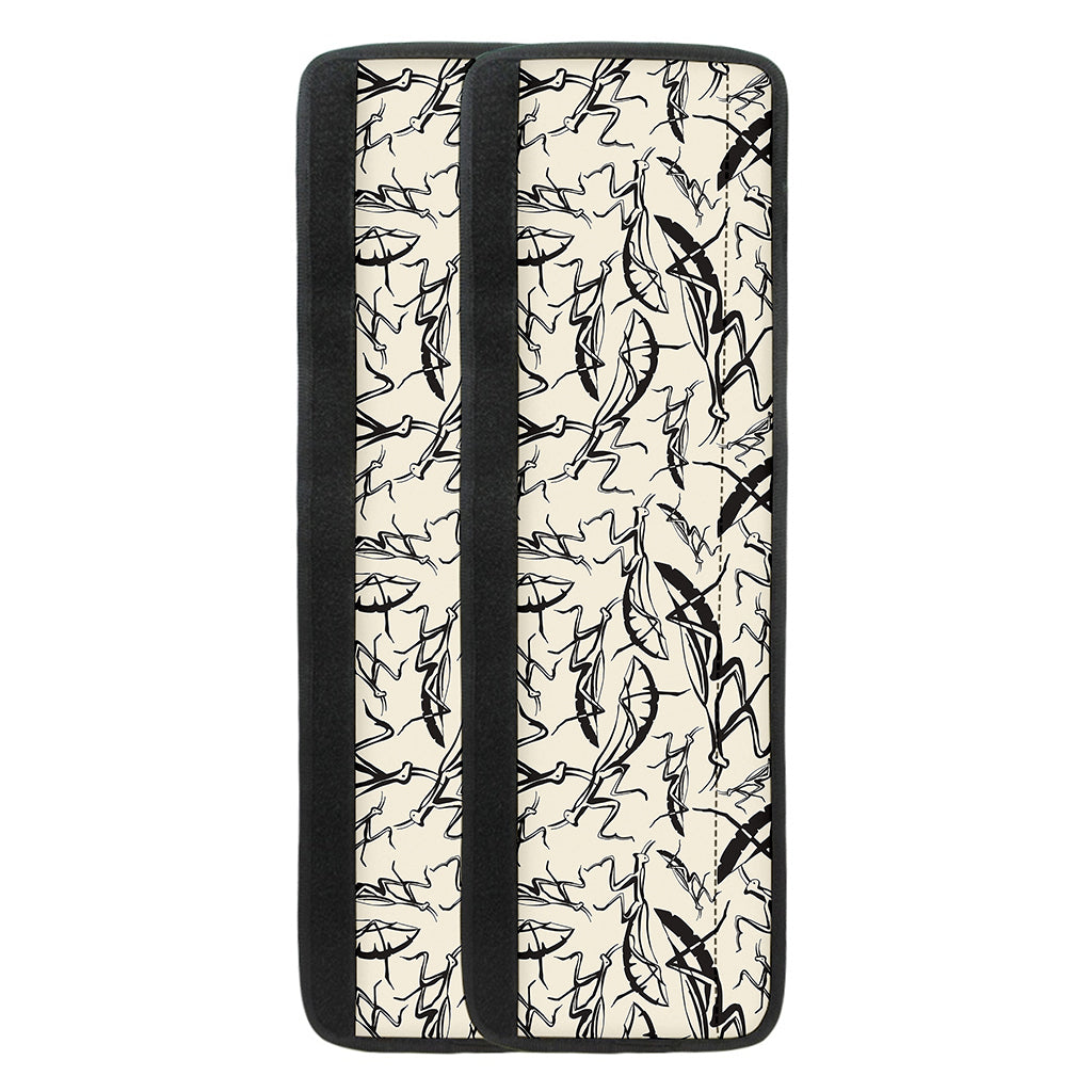Hand Drawn Mantis Pattern Print Refrigerator Handle Covers