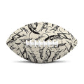 Hand Drawn Mantis Pattern Print Rugby Ball