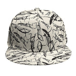 Hand Drawn Mantis Pattern Print Snapback Cap