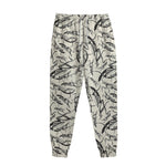 Hand Drawn Mantis Pattern Print Sweatpants