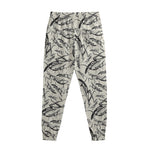 Hand Drawn Mantis Pattern Print Sweatpants