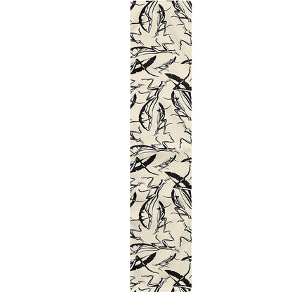 Hand Drawn Mantis Pattern Print Table Runner