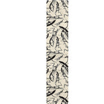 Hand Drawn Mantis Pattern Print Table Runner