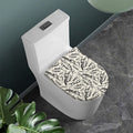 Hand Drawn Mantis Pattern Print Toilet Lid Cover