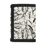 Hand Drawn Mantis Pattern Print Trifold Wallet