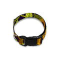 Hand Drawn Sunflower Pattern Print Dog Collar