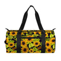 Hand Drawn Sunflower Pattern Print Gym Bag