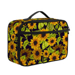Hand Drawn Sunflower Pattern Print Portable Lunch Bag