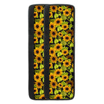 Hand Drawn Sunflower Pattern Print Refrigerator Handle Covers