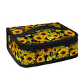 Hand Drawn Sunflower Pattern Print Small Lunch Bag