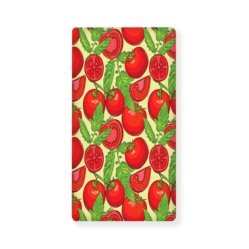 Hand Drawn Tomato Pattern Print Baby Crib Sheet