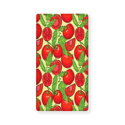 Hand Drawn Tomato Pattern Print Baby Crib Sheet
